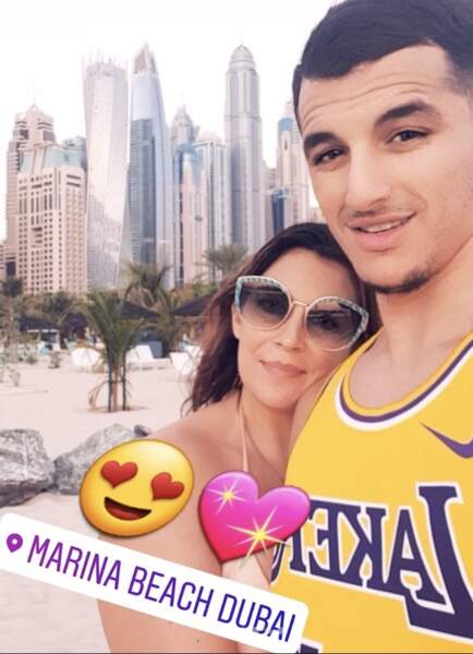 Le couple a installé son nid d'amour à Dubaï