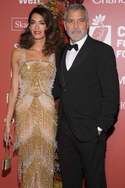 George et Amal Clooney ont illuminé le tapis rouge de la soirée. 