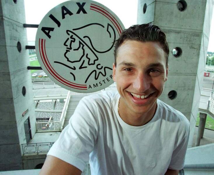 Zlatan Ibrahimovic rejoint le club néerlandais de l'Ajax Amsterdam en 2001