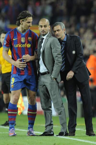 Champion d'Espagne, mais en froid avec son entraîneur Pep Guardiola, Ibra quitte Barcelone à la fin de la saison 2009/2010