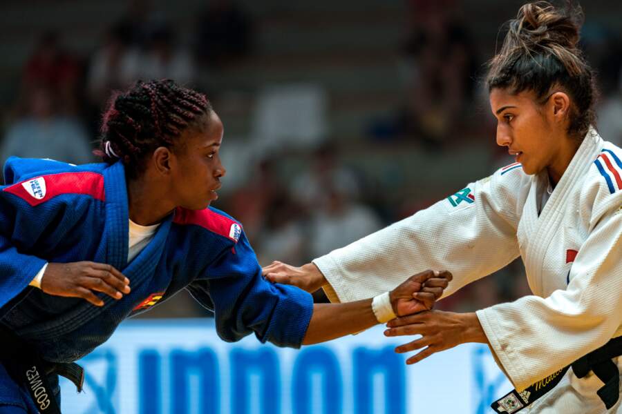 Shirine Boukli est une judokate dans la catégorie des moins de 48 kg.