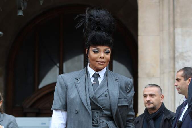 Janet Jackson, star du défilé Thom Browne à Paris