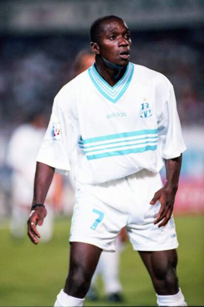 Claude Makélélé a porté le ciel et blanc lors de la saison 1997-1998