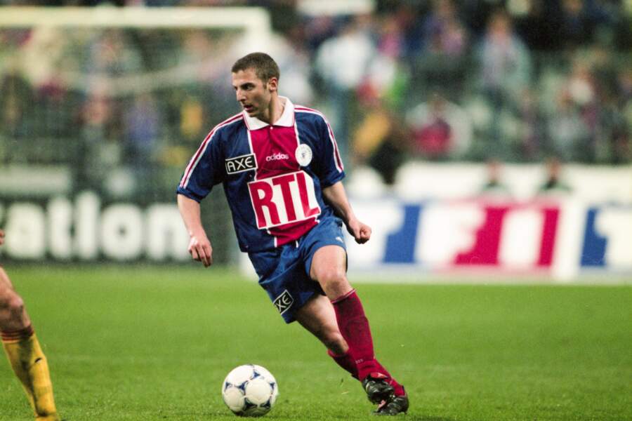 Florian Maurice a effectué une saison 1997-1998 convaincante avec le Paris Saint-Germain...