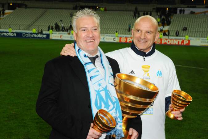 Didier Deschamps a permis à Marseille de renouer avec les trophées : Coupe de la Ligue (2009)