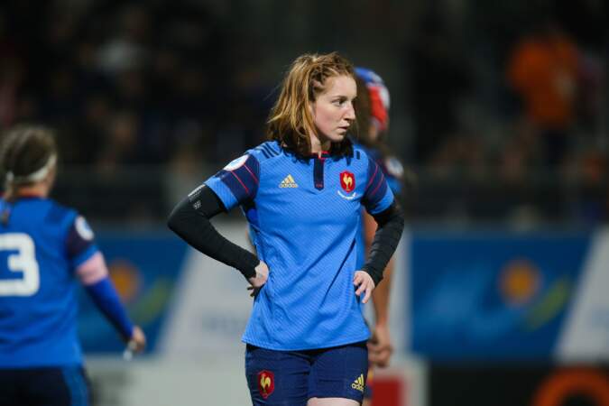 Pauline Bourdon est une joueuse de rugby de l'équipe de France.
