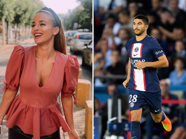 Le joueur du Paris Saint-Germain, Carlos Soler, partage sa vie avec Marta Marchena.