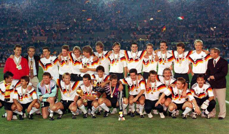 En 1990, l'Allemagne triomphe encore au stade olympique de Rome
