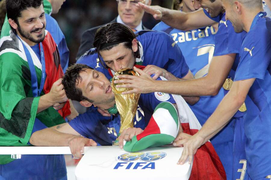 En 2006, ce sont Marco Materazzi et les Italiens qui ont battu la France en finale   
