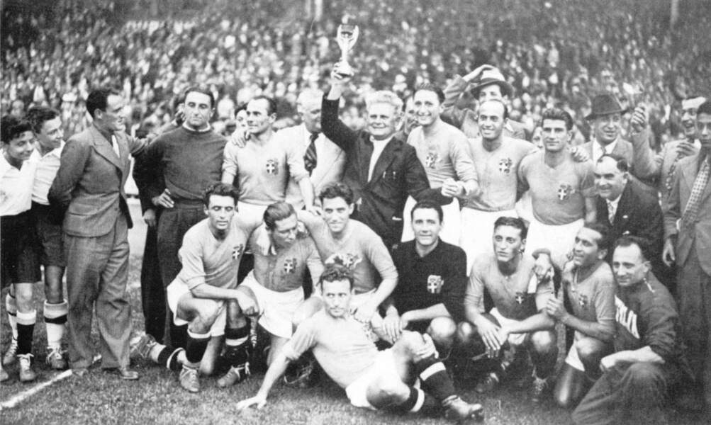 L'Italie remet ça en 1938, en battant la Hongrie en finale