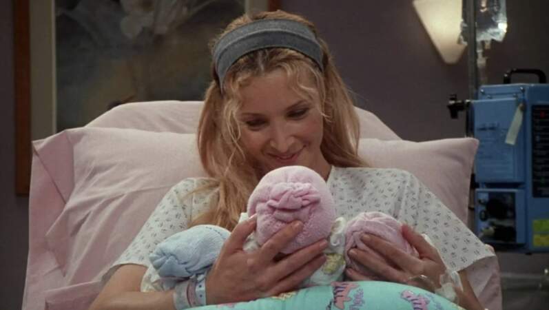 Ensuite, c'est Phoebe qui a eu... des triplés ! 