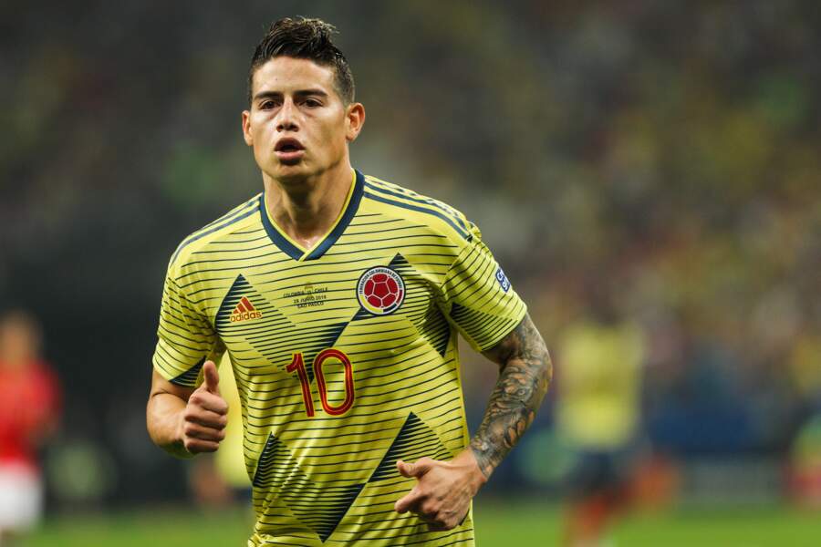 James Rodriguez, véritable révélation du Mondial 2014, n'étrennera pas son talent, la Colombie n'étant pas qualifiée non plus