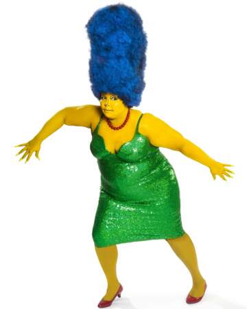 La chanteuse Lizzo en Marge Simpson