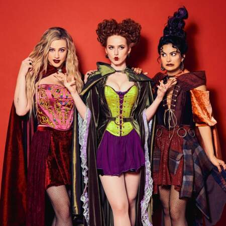 Lili Reinhart, Madelaine Petsch et Camila Mendes ont choisi les costumes des sorcières d'Hocus Pocus