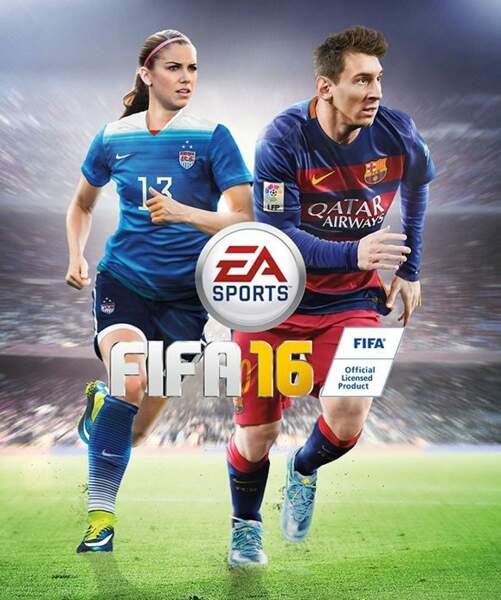En 2015, elle est l'une des trois joueuses de foot à apparaître sur la jaquette du jeu FIFA 16