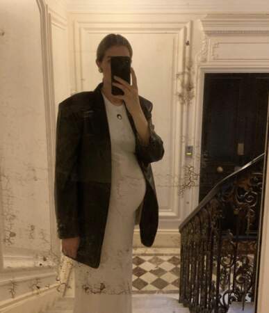 En 2018, Stéphanie Gundelach tombe enceinte de son premier enfant