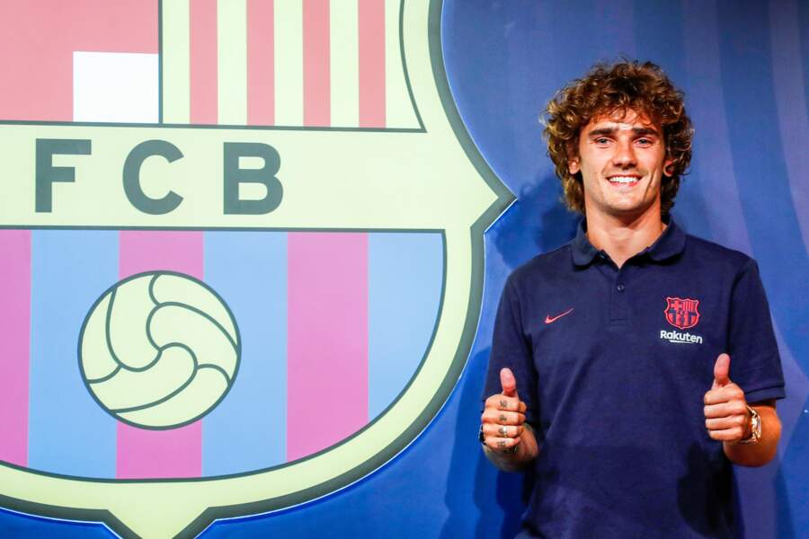 Le 14 juillet 2019, Antoine Griezmann signe au FC Barcelone.