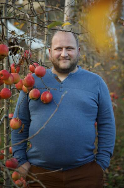 Joris, 34 ans, maraîcher, céréalier et arboriculteur en Nouvelle-Aquitaine