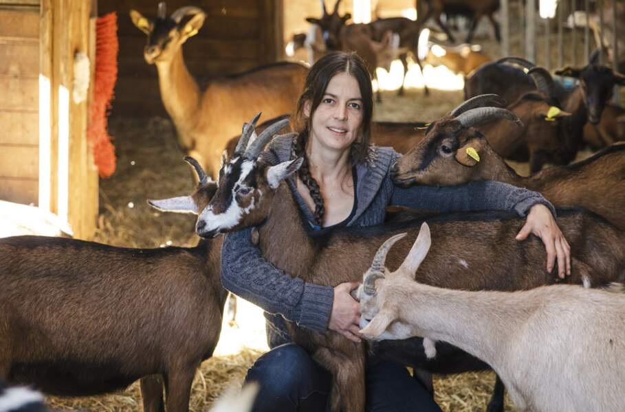 Anaïs, 35 ans, éleveuse de chèvres en Nouvelle-Aquitaine