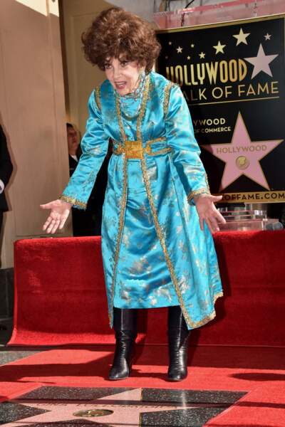 En 2018, Gina Lollobrigida est honorée sur le Hollywood Walk of Fame de Los Angeles.