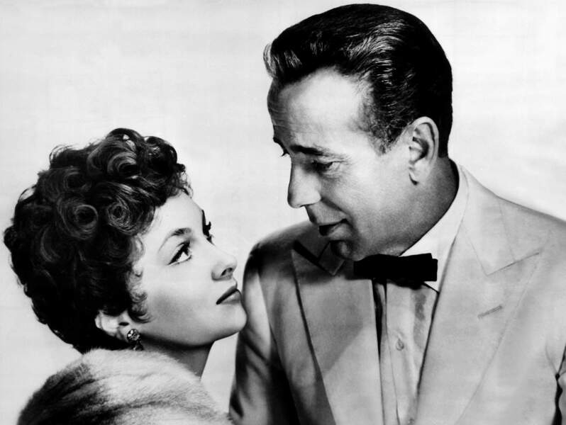 Gina Lollobrigida et Humphrey Bogart dans Plus fort que le diable (John Huston, 1953).