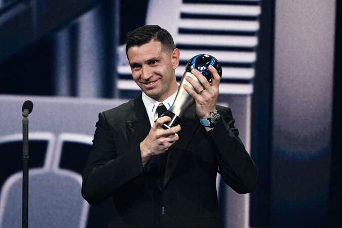 Emiliano Martinez obtient le prix du Meilleur gardien de l'année