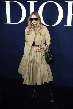 Elle Macpherson lors du défilé Dior qui s'est tenu à Paris le mardi 28 février 2023