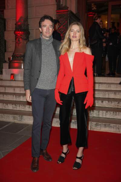 Etait aussi présent le couple glamour constitué de l'homme d'affaires Antoine Arnault et de sa femme Natalia Vodianova