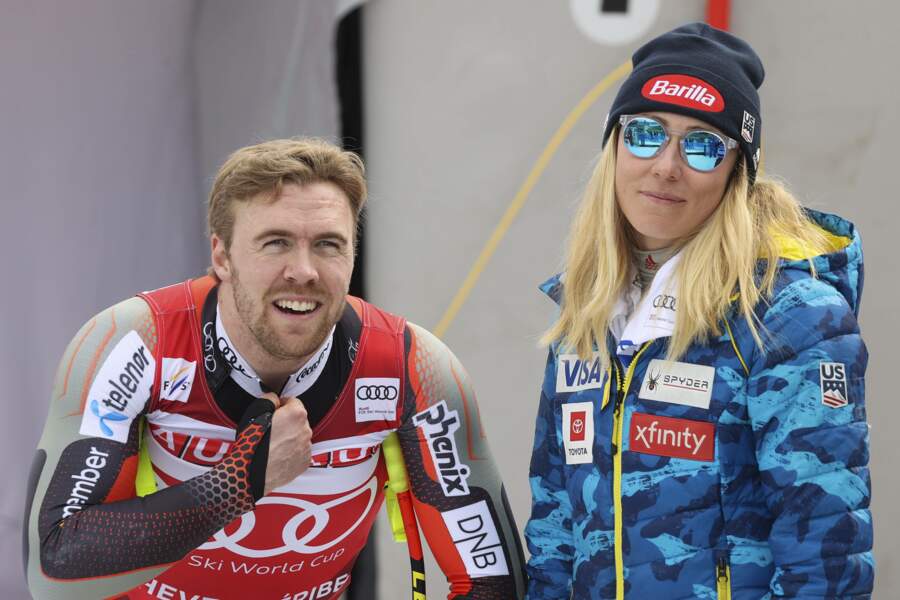 Aleksander Aamodt Kilde et Mikaela Shiffrin sont deux grands champions de ski Alpin