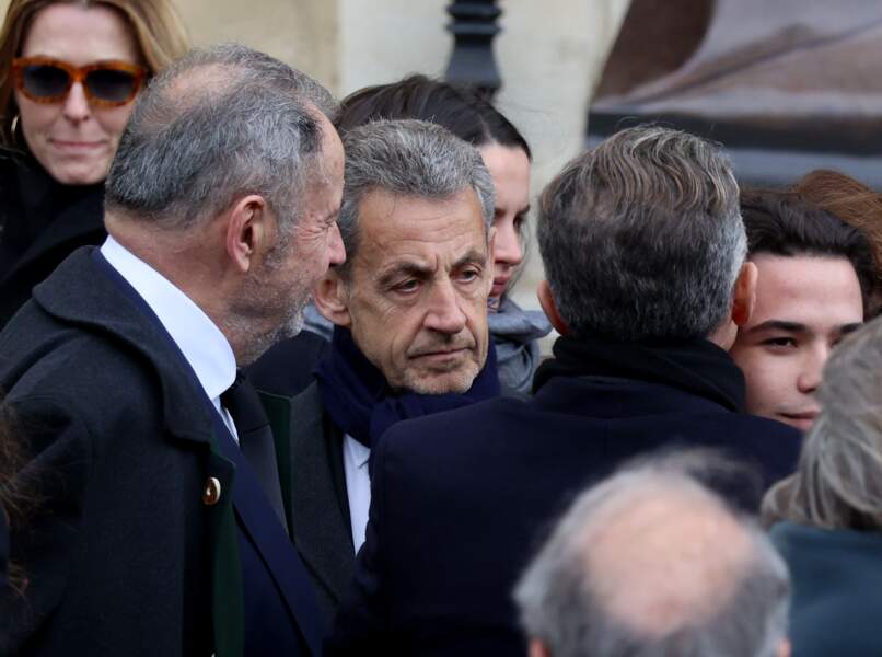 Les frères de Nicolas Sarkozy, autres enfants de son père Pal Sarkozy, étaient aussi présents à la cérémonie. 