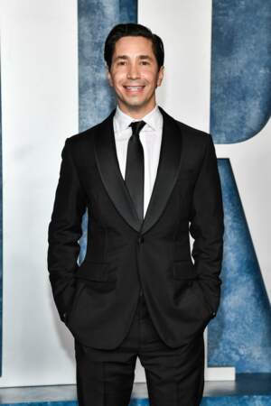 Justin Long lors des Vanity Fair Oscars Party 2023 à Los Angeles, dimanche 12 mars