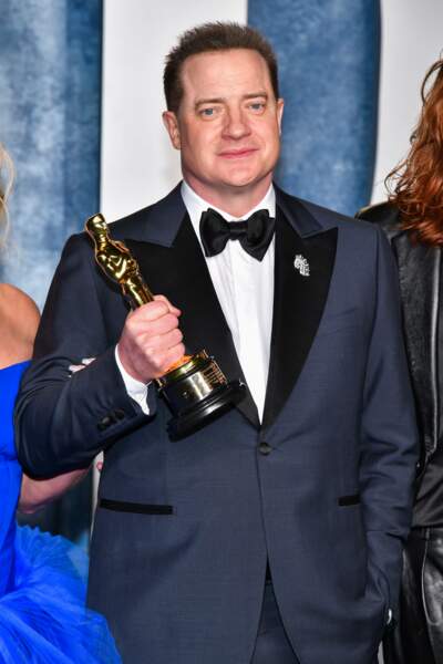 Brendan Fraser lors des Vanity Fair Oscars Party 2023 à Los Angeles, dimanche 12 mars