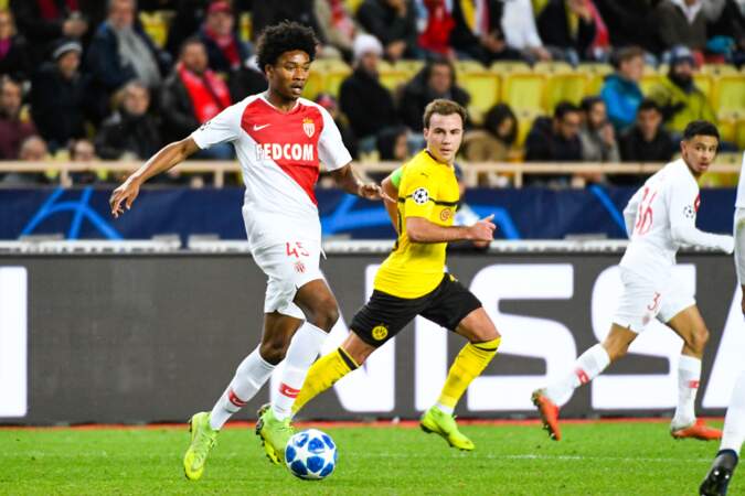 Képhren, lui, connaît ses premières minutes en Ligue 1 à Monaco en 2018 sous les ordres de Thierry Henry