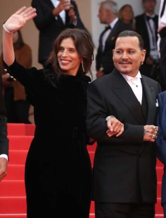 Maïwenn et Johnny Depp sur le tapis rouge de Cannes 2023