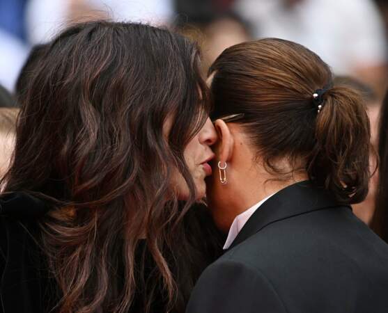 Maïwenn et Johnny Depp sur le tapis rouge de Cannes 2023