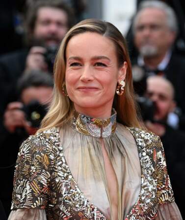 Brie Larson sur le tapis rouge de Cannes 2023