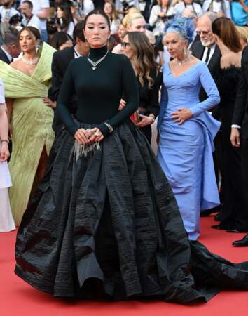 Gong Li sur le tapis rouge de Cannes 2023
