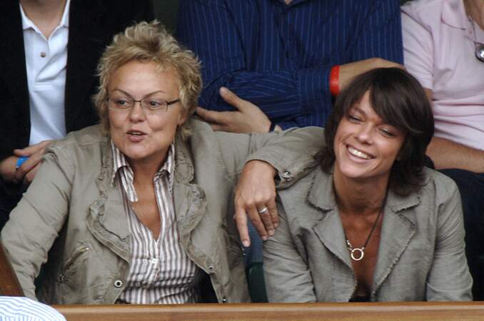 L'humoriste Muriel Robin et Anne Le Nen en 2007