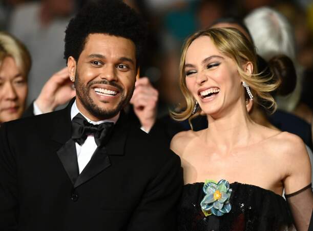 Lily-Rose Depp et The Weeknd étaient sur le tapis rouge de l'avant-première de la mini-série The Idol au Festival de Cannes 2023