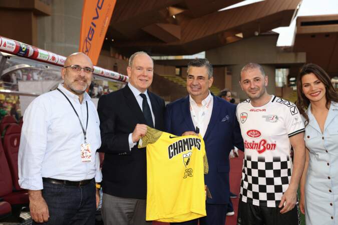 Le match caritatif est organisé juste avant le Grand Prix à Monaco