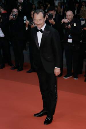 Jude Law était de passage à Cannes pour découvrir Firebrand (Le Jeu de la reine) le 21 mai 2023