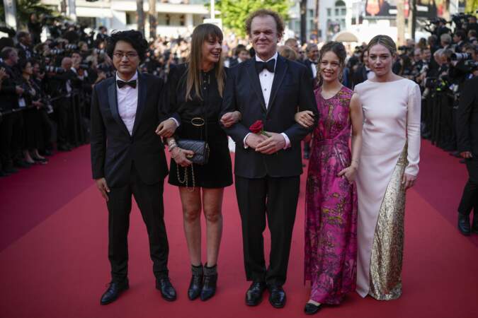 Davy Chou, from left, Alice Winocour, John C. Reilly, Paula Beer et Emilie Dequenne