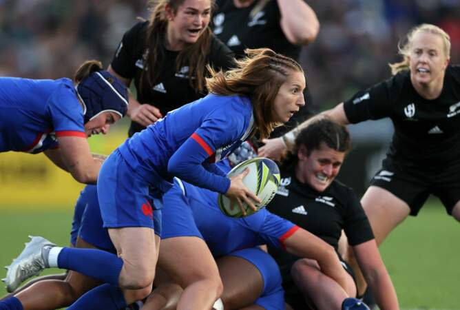 L'équipe s'était déplacée dans le cadre de la coupe du monde féminine et avait joué face aux plus grandes joueuses de rugby du monde. 