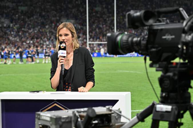 La nouvelle incarnante de 50 mn Inside et du Mag de la Coupe du monde de rugby sur TF1 est comblée professionnellement