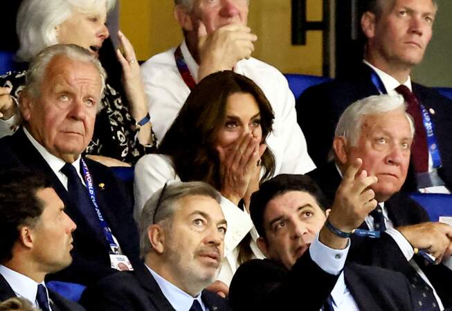Kate Middleton est passée par toutes les émotions pendant le match