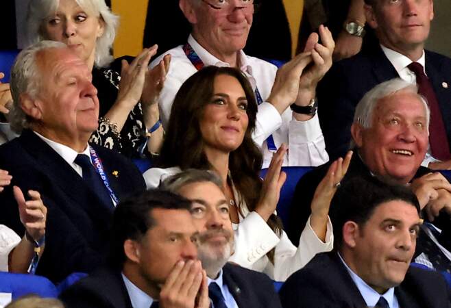 Kate Middleton a encouragé les joueurs