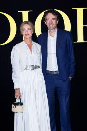 La mannequin Natalia Vodianova au bras de son mari Antoine Arnault