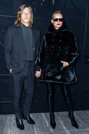 Diane Kruger a pris la pose au bras de son compagnon Norman Reedus