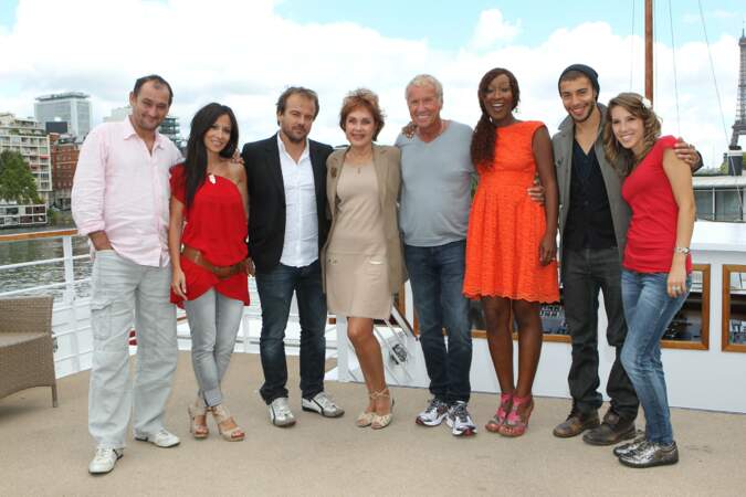 En septembre 2011 avec Jean-François Malet, Fabienne Carat, Stéphane Hénon, Pascale Roberts, Yves Rénier, Nadège Beausson-Diagne et Léa François 