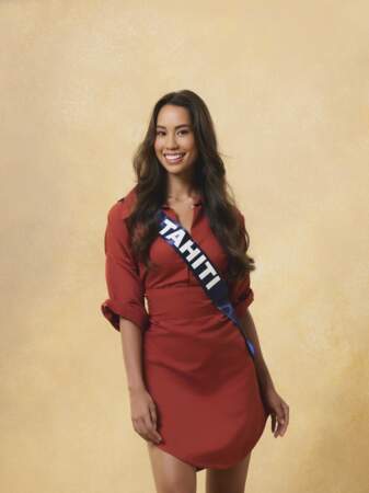 Miss Tahiti 2023, Ravahere Silloux, est âgée de 24 ans